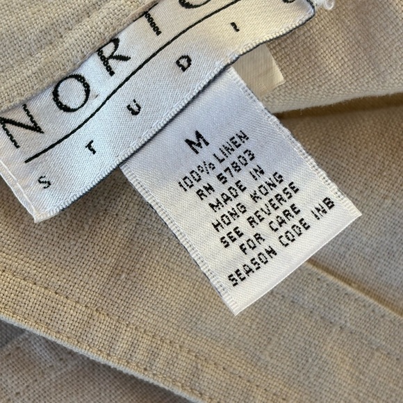 Tan Sleeveless overall Dress Medium - Picture 12 of 13